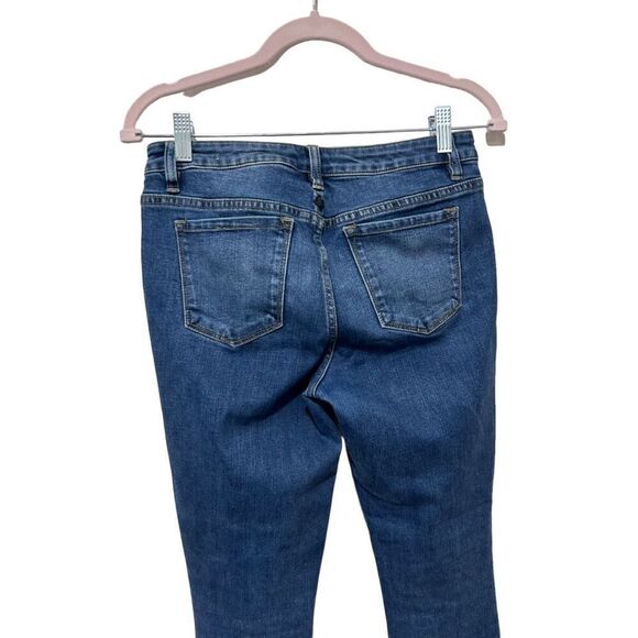 Prana Organic Cotton Button & Zip Fly Five Pocket Denim Jeans Blue Size 4/27 - Picture 8 of 11